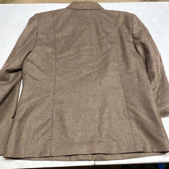 Pendleton 100% Virgin Wool Blazer Jacket Suit Coat Women’s 14 Button Down USA - Picture 2 of 13